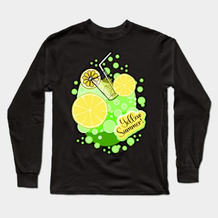 Yellow summer Long Sleeve T-Shirt